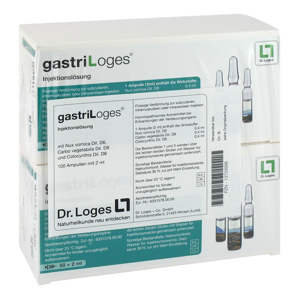 Dr. Loges + Co. GmbH Gastriloges Injektionslösung Ampullen 13703996
