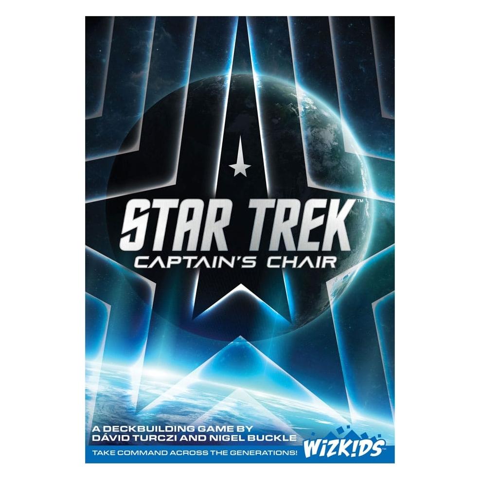 Wizkids Star Trek: Captain's Chair Kartenspiel *Englische Version* (Englisch, 1 - 2 Spieler) (WZK87601)