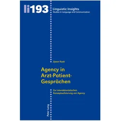 Agency in Arzt-Patient-Gesprächen, Fachbücher von Jiyeon Kook