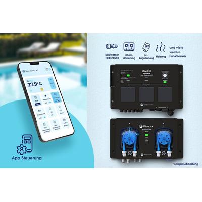 Pool Chlor Dosierung iControl mit integrierter App Pool-Steuerung