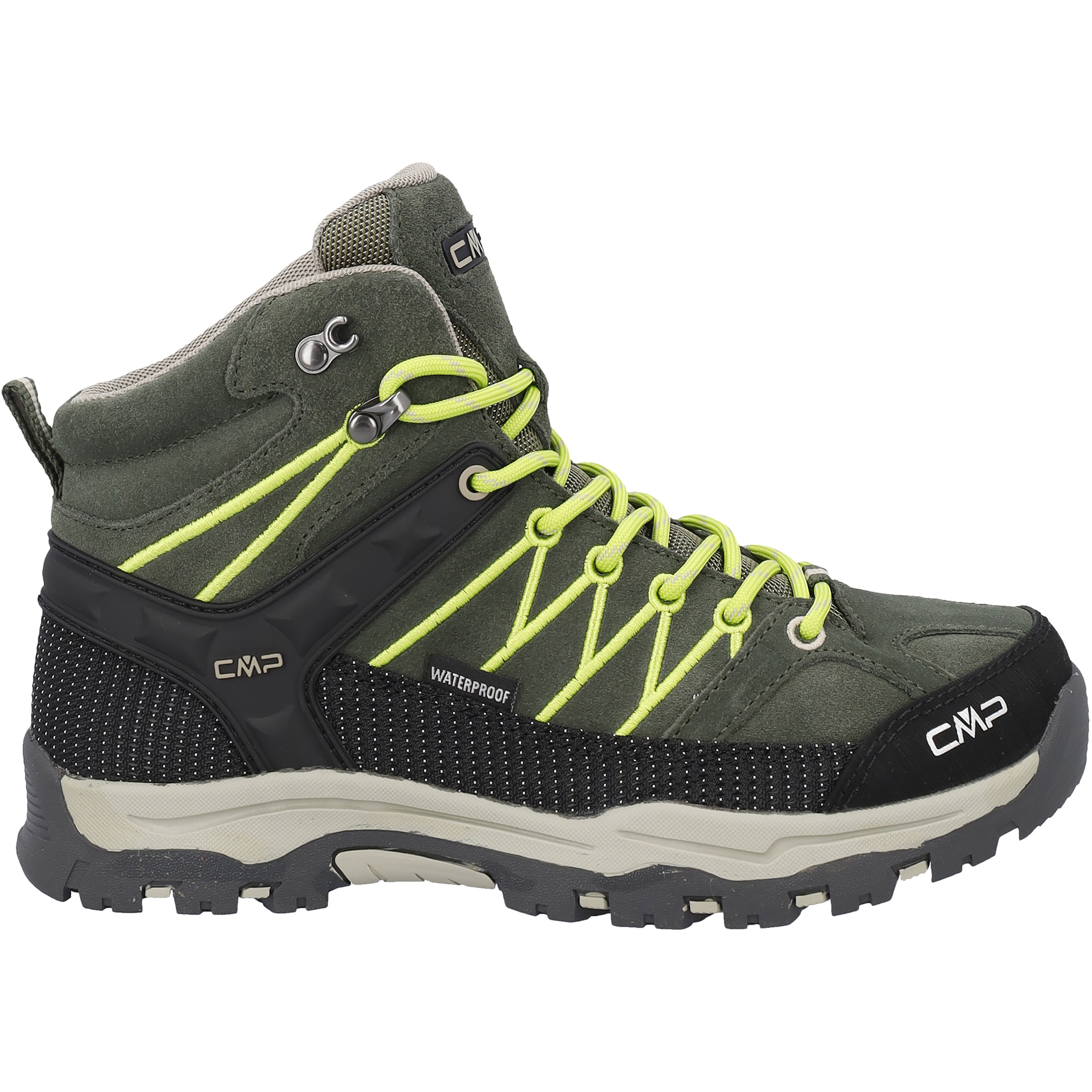 CMP Rigel MID WP Kinder Wanderschuhe oliv Größe 41 Trekking Wasserdicht