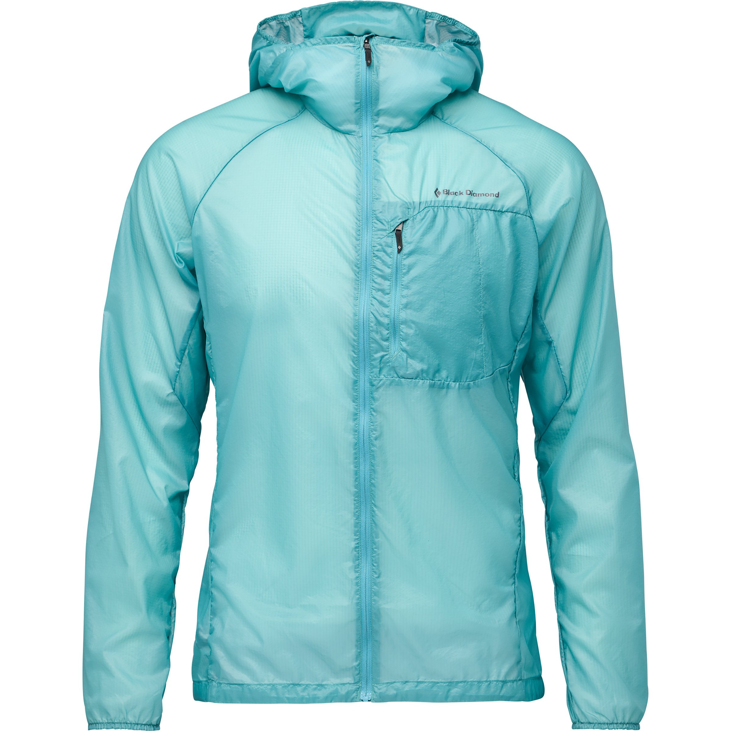 Black Diamond Distance Wind Shell Herren Windbreaker blau Größe XL Trekking Winddicht
