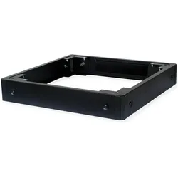 Roline Sockel für Netzwerkschrank, Serverschrank Zubehör, Schwarz