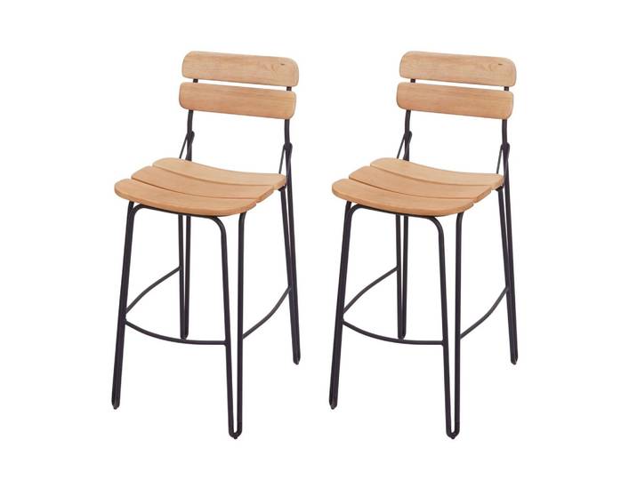BARHOCKER Braun 2er-Set