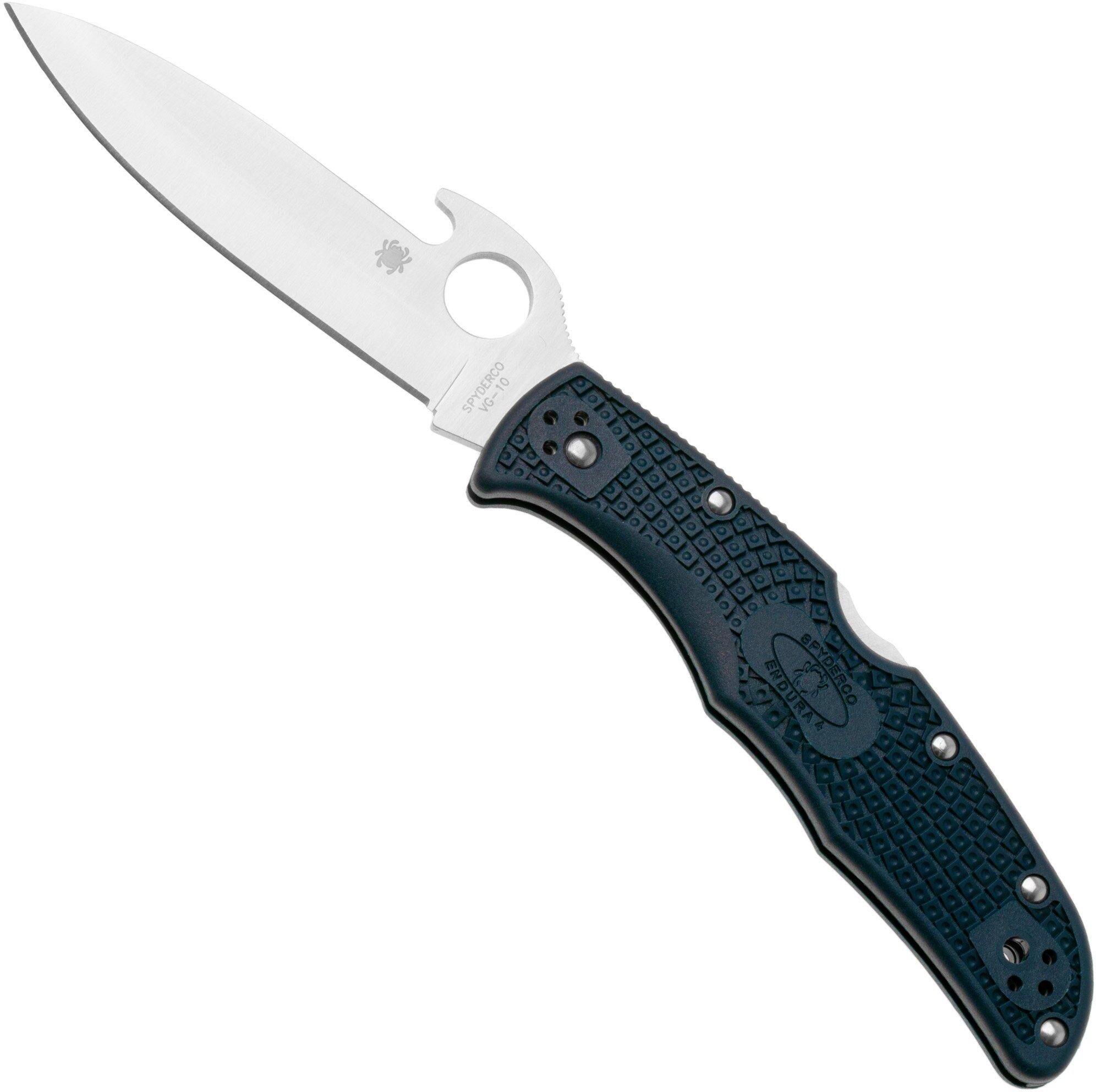 Spyderco Endura 4 C10PGYW Emerson Wave Opener coltello da tasca