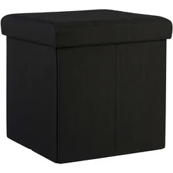 Relaxdays, Hocker, Faltbarer Sitzhocker (38 x 38 x 38 cm)