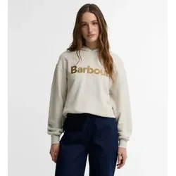 Barbour für Damen. LOL0673 Hellgrauer Hartland Kapuzenpullover (XS), Lässig, Synthetisch