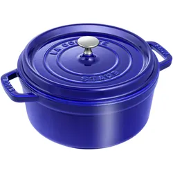 Staub Cocotte, Pfanne + Kochtopf, Blau