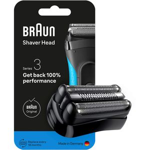 Braun Braun Scherkopf 21B Ersatzscherteil, schwarz, für  Rasierer Series 3