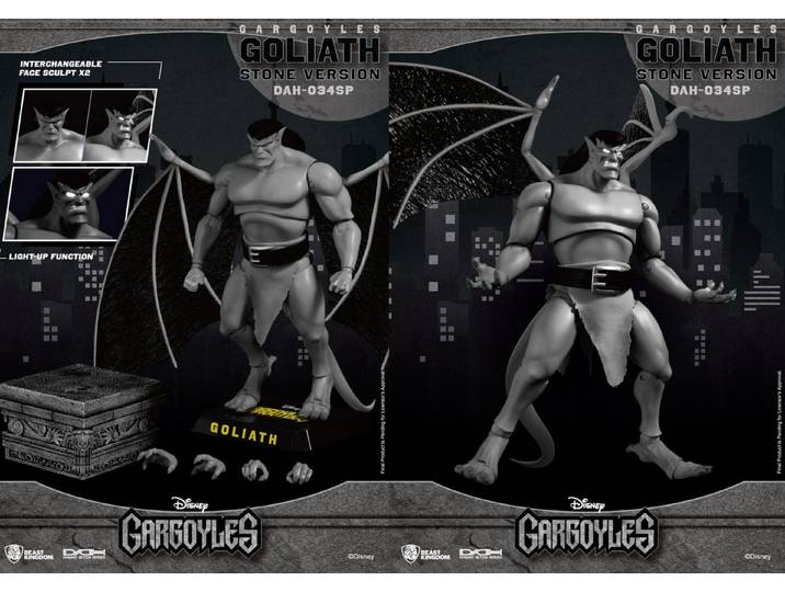 Beast Kingdom Toys Actionfigur SDCC 2023 GARGOYLES DAH-034SP DYNAMIC 8-CTION GOLIATH PX ACTIONFIGUR S