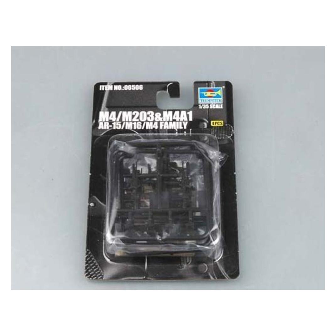 Trumpeter AR-15/M16/M4 Family-M4 (00506)