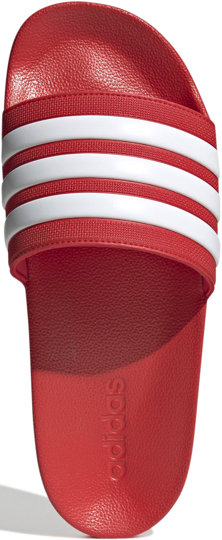 Badesandale ADIDAS SPORTSWEAR "SHOWER ADILETTE", Damen, Gr. 46, rot (vivid rot, ftwr weiß, vivid rot), Synthetik, Schuhe Badesandale, Badelatschen vivid rot, ftwr weiß, vivid rot 46