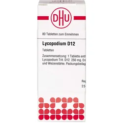 Lycopodium D12 80 ST