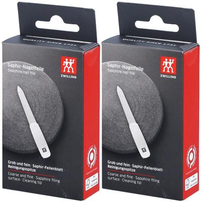 Zwilling Saphir-Nagelfeile 9 cm ergonomisch 2x 2x1 St