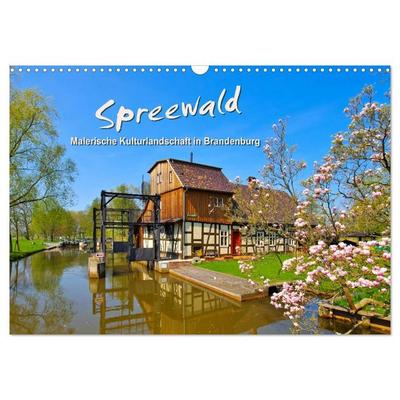 Spreewald - Malerische Kulturlandschaft in Brandenburg (Wandkalender 2026 DIN A3 quer), CALVENDO Monatskalender