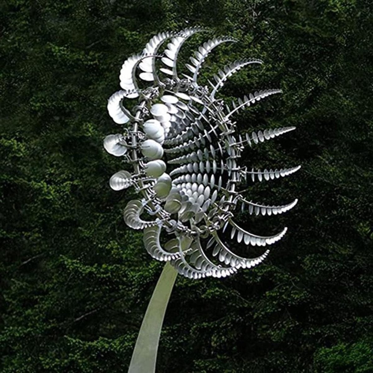 Metalen Windmolen Windsculptuur voor Buiten Decoratie met Kinetische Beweging