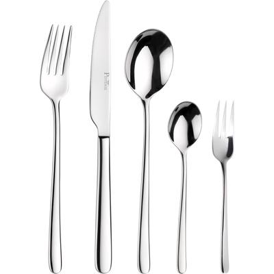 Besteck-Set PINTINOX "Sky", silber (edelstahlfarben), 30 Stk., Edelstahl 18/10, Essbesteck-Sets