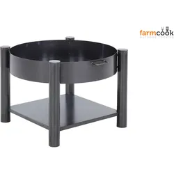 FARMCOOK FEUERSCHALE  PAN 33 Ø 80 zerlegt  Feuerstelle