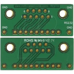 RE 919 - Adapter RS232 RM 2,54 mm Abschirmungsfeld