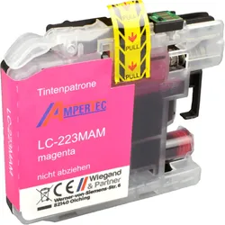 Ampertec Tinte kompatibel mit Brother LC-223M  magenta