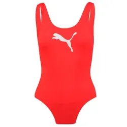 Puma Swimsuit Rot Small Damen