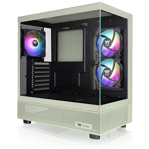 Thermaltake View 270 Plus TG ARGB Matcha Green Midi Tower ohne Netzteil gruen