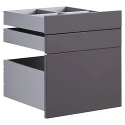 Schubladenset Unit in Anthrazit