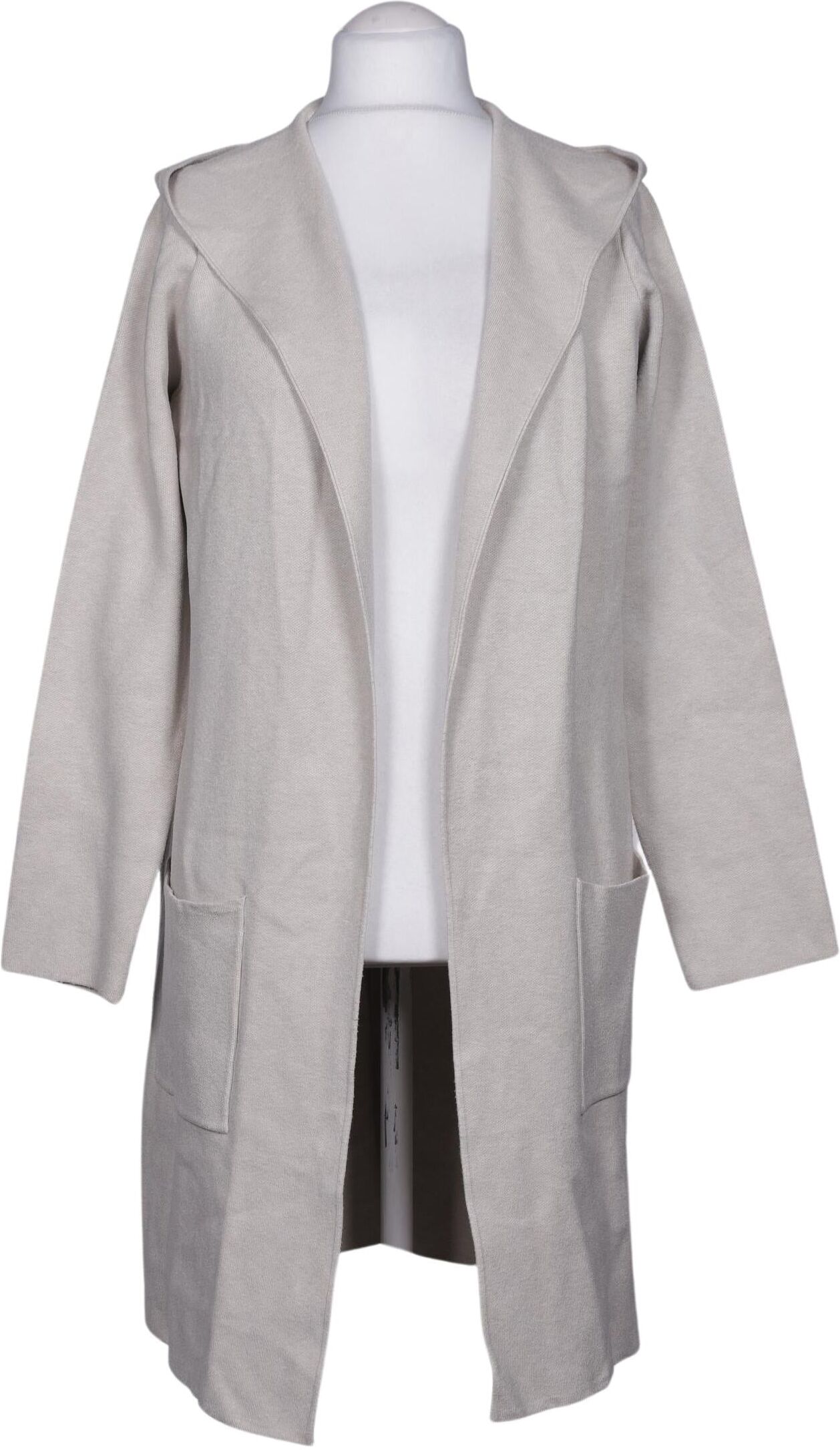 Zwillingsherz Damen Strickjacke, Beige, Gr. L, Viskose / Synthetik - Second Hand
