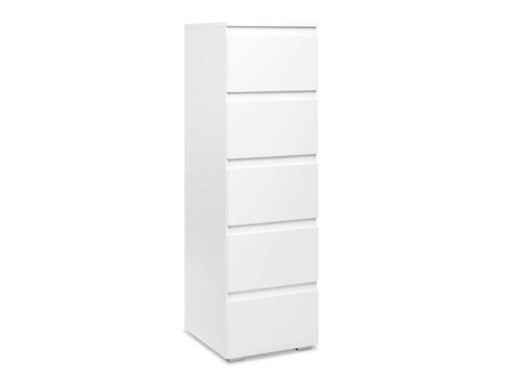 Chiffonnier - Image - 5 tiroirs - Blanc