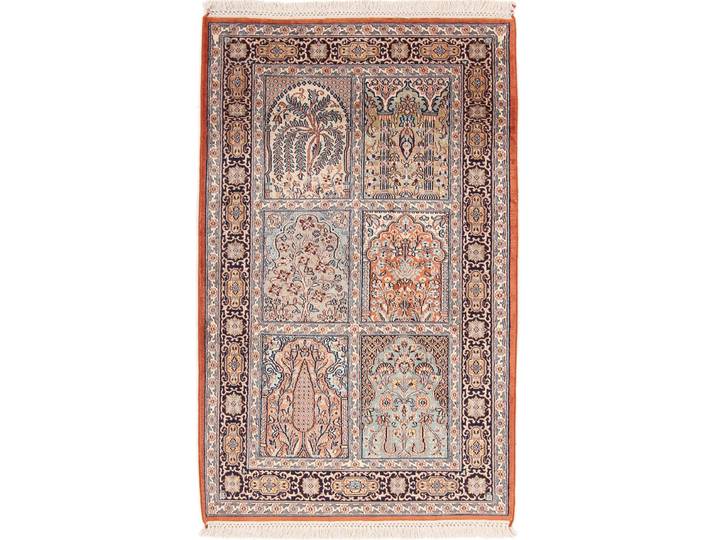 Kaschmir Seide Teppich 79x124 Handgeknüpft Orientteppich Seide