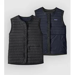 Patagonia Lw Reversible Down Vest Strickjacke black Gr. XL