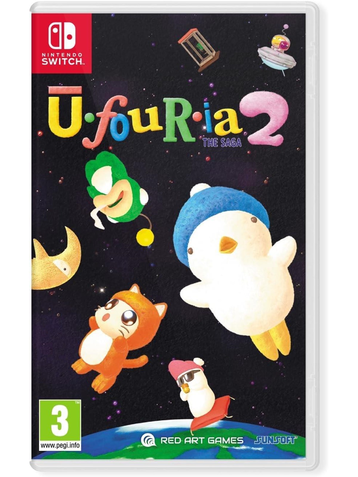 Ufouria: The Saga 2 - Nintendo Switch - Platformer - PEGI 3