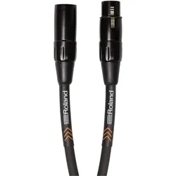 Roland RMC-B50 50FT/15M MICROPHONE CABLE BLACK SERIES (15 m, XLR Kabel), Audiokabel