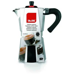 IBILI - Bahia-Espressomaschine. 14 Tassen, 700 ml, Aluminium