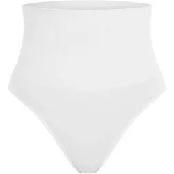 SMILODOX Shapewear High Waist String Nysa, Größe XL in Weiß Weiß