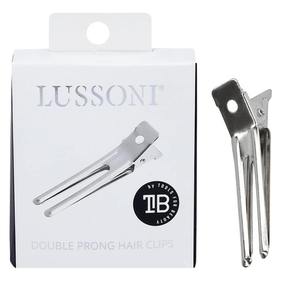 Tools for Beauty T4B LUSSONI Double Pointed Hair Clips High Quality Stainless Steel for Professional or Home Use Prac (0000079721)