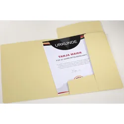 PAGNA Eckspanner Pastel Eco DIN A4 gelb