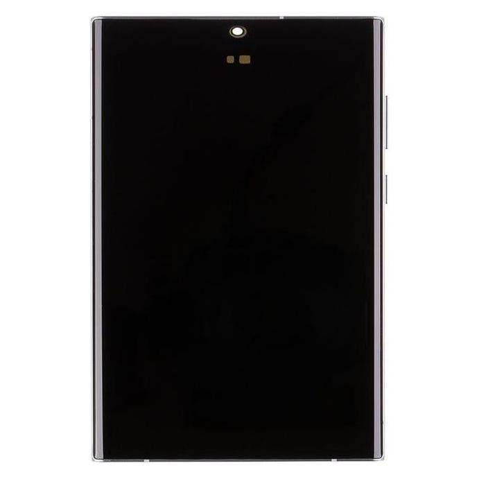 Samsung LCD-Display + Touch-Einheit + Frontcover S908B Galaxy S22 Ultra Phantom White (Service Pack) (Display, Samsung Galaxy S22 Ultra) (GH82-27488C)