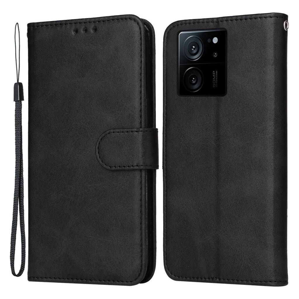 Cover-Discount Xiaomi 13T / 13T Pro - Premium Handyhülle Etui schwarz (Xiaomi 13T, Xiaomi 13T Pro) (660160524B)
