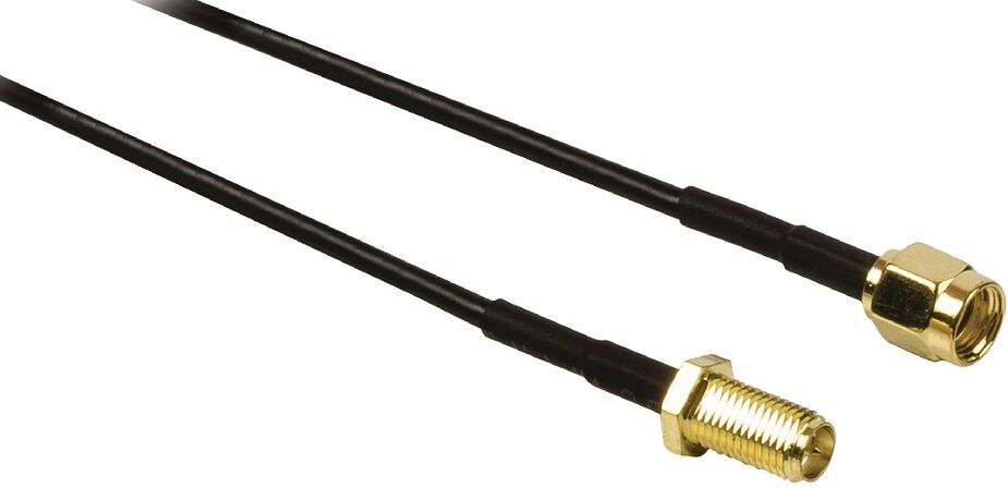 NEDIS Cabo SMA Macho - SMA Femea (Polaridad Inversa) - 3 mts
