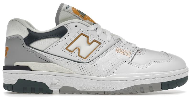 New Balance 550 White Nightwatch Green - EU 47.5
