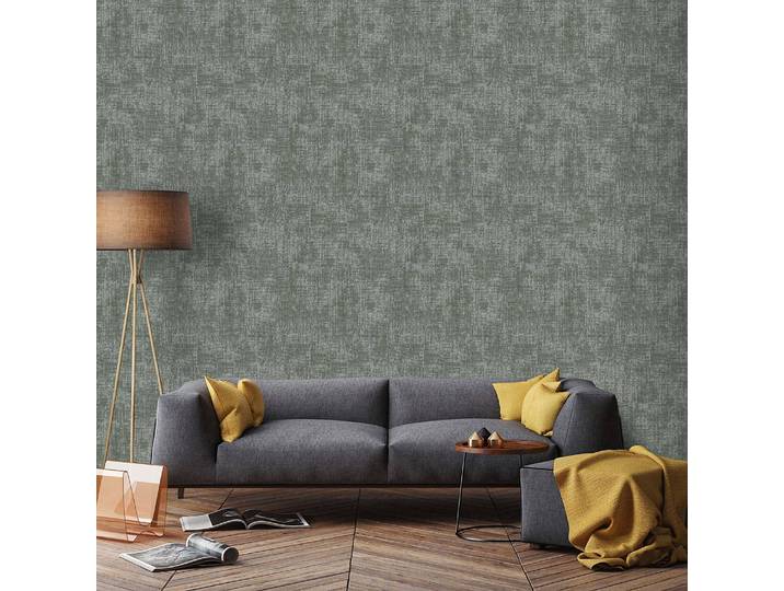 Papier peint intissé Zara 52 x 1005 x 0cm Vert