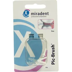 Pic-Brush Ersatzbürsten Fein Weiß 6 ST