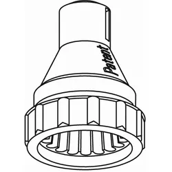 KWC Einsatz zu Jet-Sportbrause, mocca M30x1.5 532841