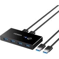 US216 USB 3.0 KVM Switch 2PC 2-In 4-Out Umschaltbox, USB-Switch