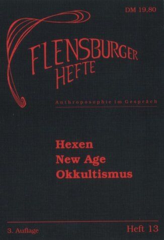 Neumann, Klaus D - Flensburger Hefte, Heft 13: Hexen, New Age, Okkultismus - Preis vom 13.10.2026 19:28:25 h