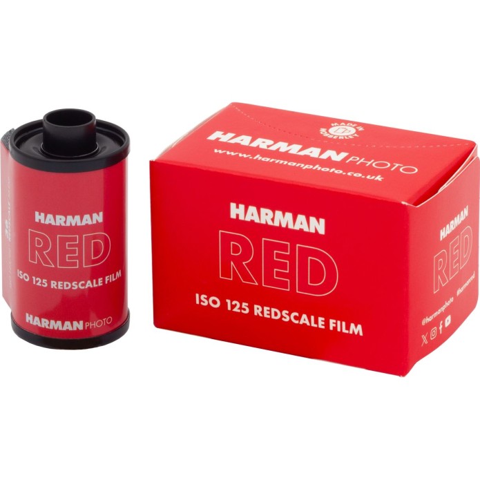 HARMAN RED 125 135/36 – kreativer Redscale Farbnegativfilm für analoge Fotografie