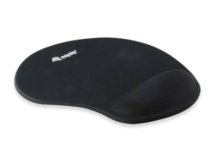 Equip Gel Muis Pad + Polssteun Antislip Onderkant Zwart