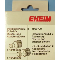 EHEIM 4009700 Satz Düsen/Adapterstück ø12/16mm für InstallationsSET (4004300/4004310) Zubehör