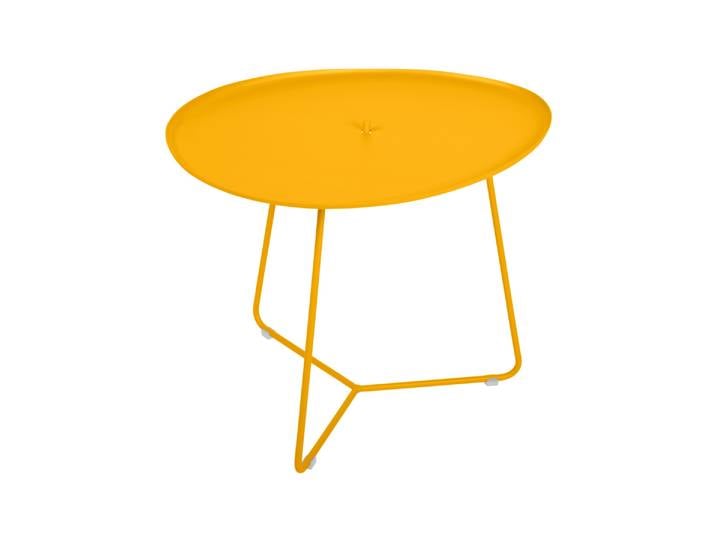 Niedriger Tisch, Aluminium, Abnehmbare Platte, 44,5×43,5 cm, Modern, Fermob COCOTTE
